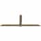 Ekena Millwork Eugene Rough Sawn Timber Gable Bracket, Douglas Fir, 108"W x 40"H x 2"D x 6"F, 9/12 Pitch GBW108X40X0206EUG00RDF - alternate 3